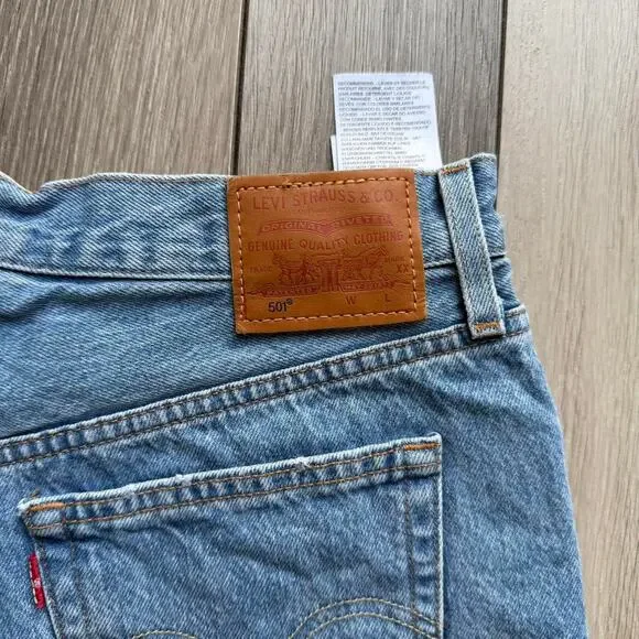 Levis 501 vintage cut off denim - Picture 3 of 6
